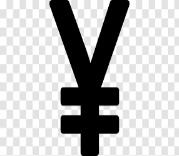 Yen Sign Currency Symbol Japanese Euro - Pound Transparent PNG